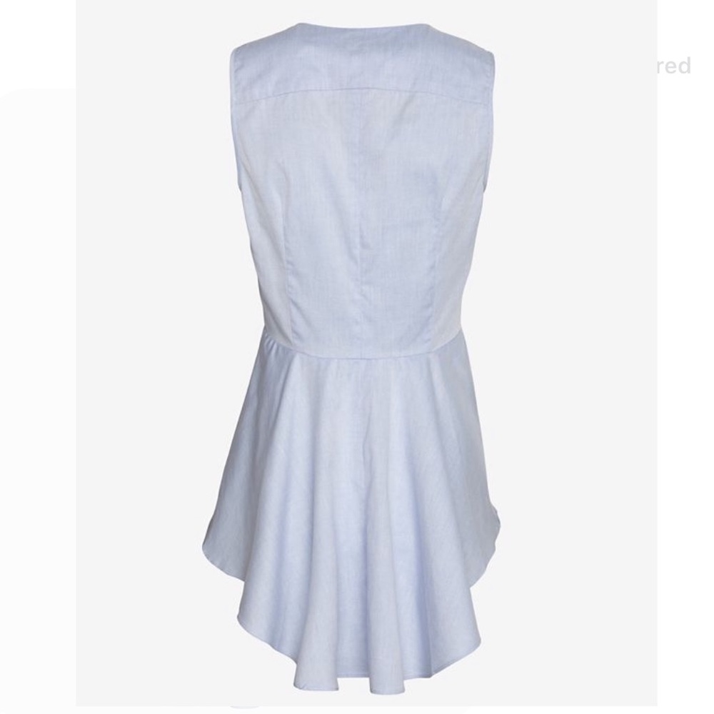 Intermix (Exclusive) Poplin Button Down Blouse - Picture 2 of 6